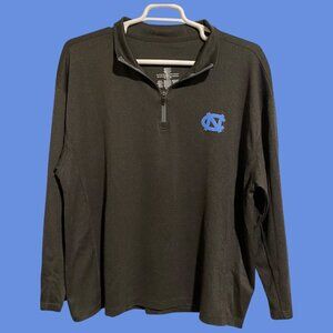 Knights Apparel Men's North Carolina Tar Heels Quarter Zip Pull Over Size XL